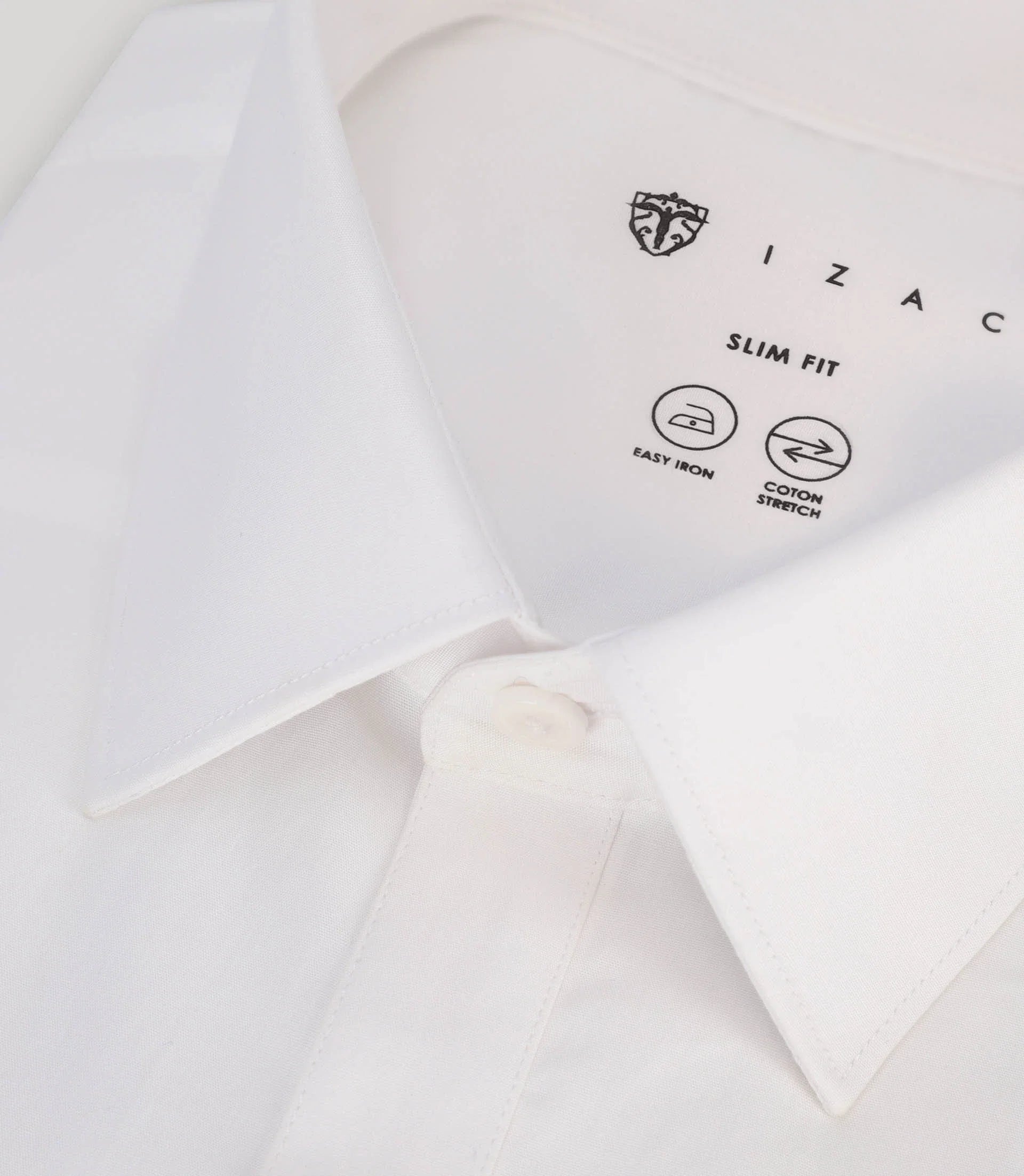 Chemise ville unie blanche - IZAC