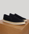 Chaussures en suède marine - IZAC