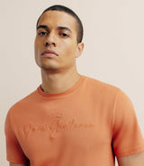 T-shirt manches courtes orange foncé - IZAC