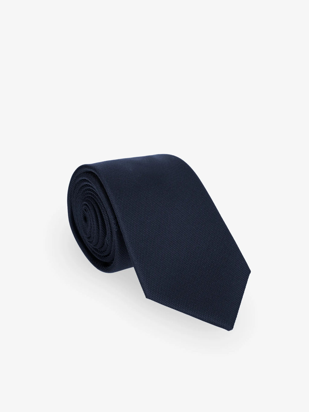 Cravate unie marine - IZAC