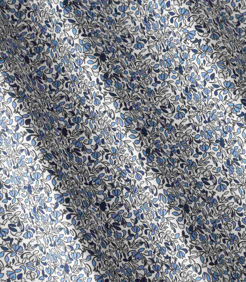Pochette fantaisie bleue - IZAC