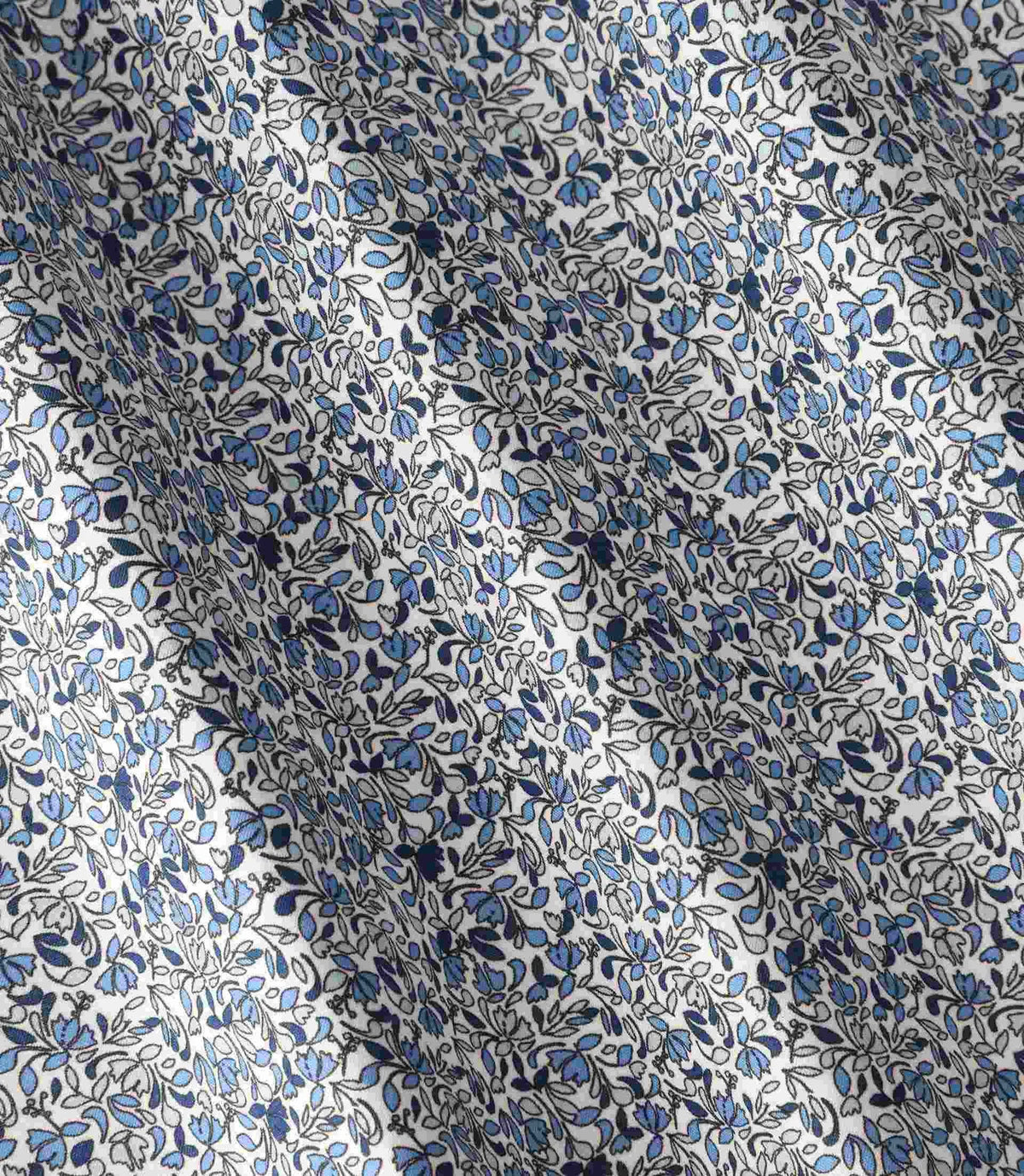 Pochette fantaisie bleue - IZAC