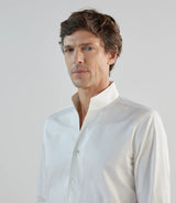 Chemise ville en coton écru - IZAC