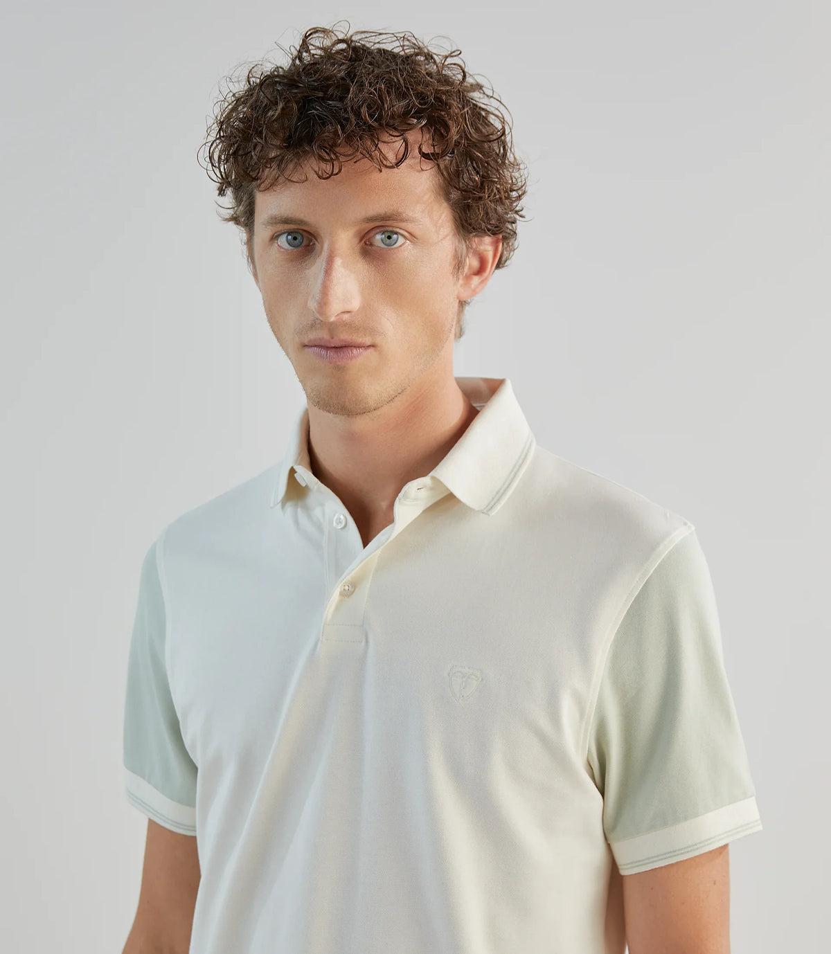 Polo piqué écru - IZAC
