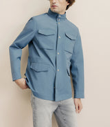 Blouson parka technique indigo - IZAC