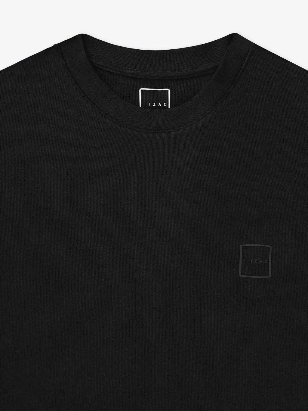 T-shirt à manches courtes oversize noir - IZAC