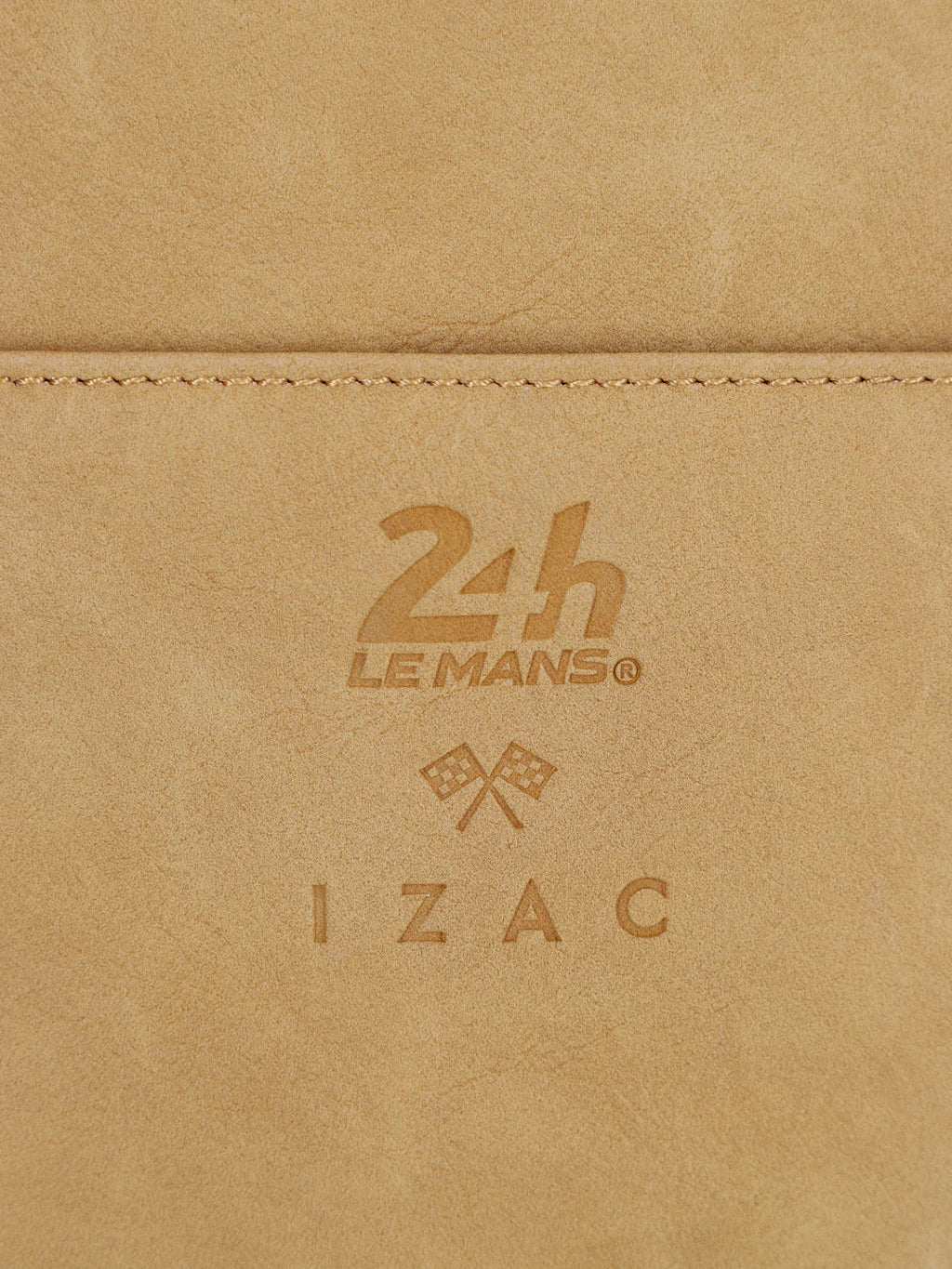Sacoche bandoulière camel 24h Le Mans - IZAC