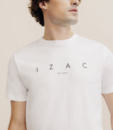 T-shirt imprimé blanc - IZAC
