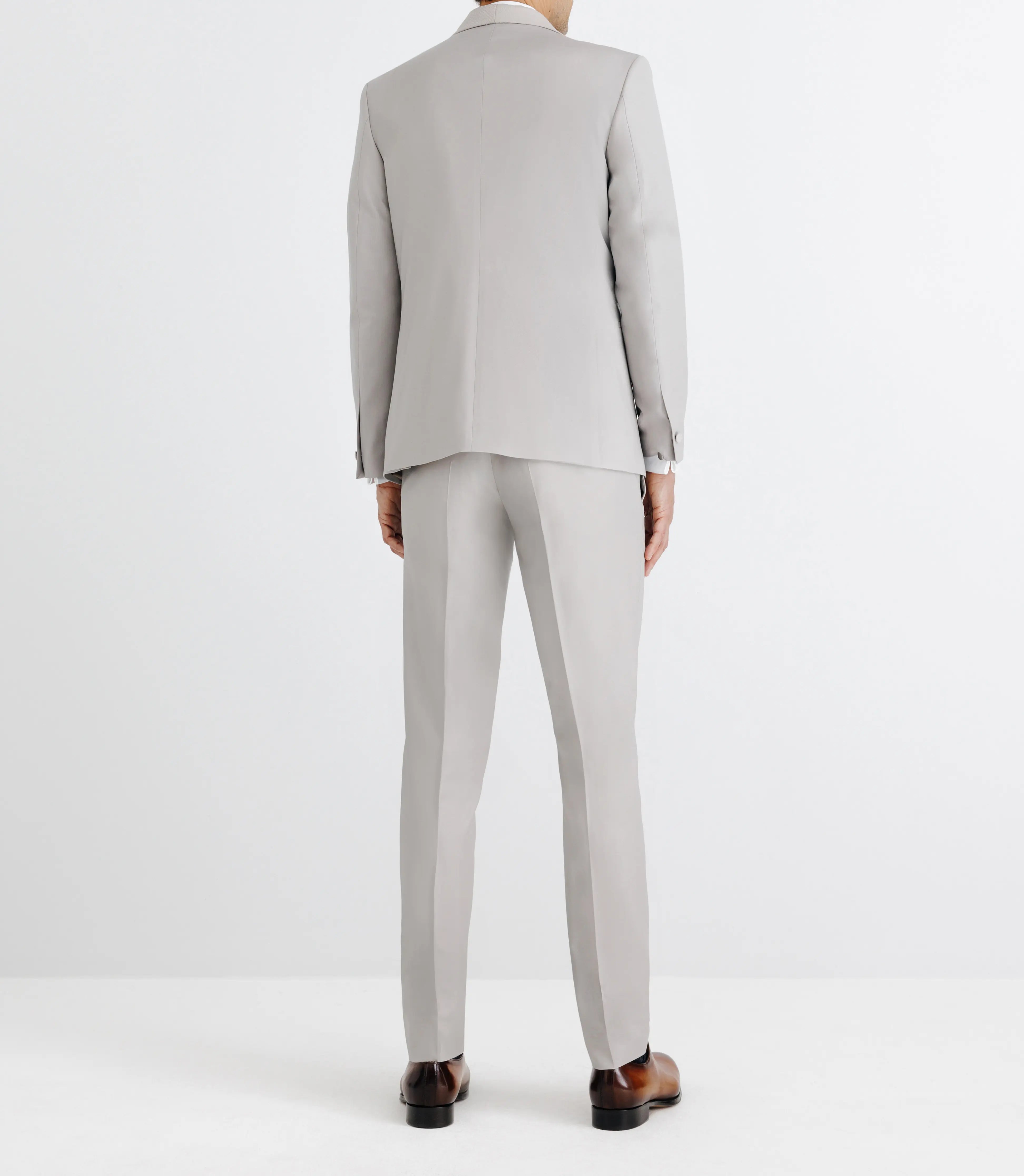 Costume col châle gris - IZAC