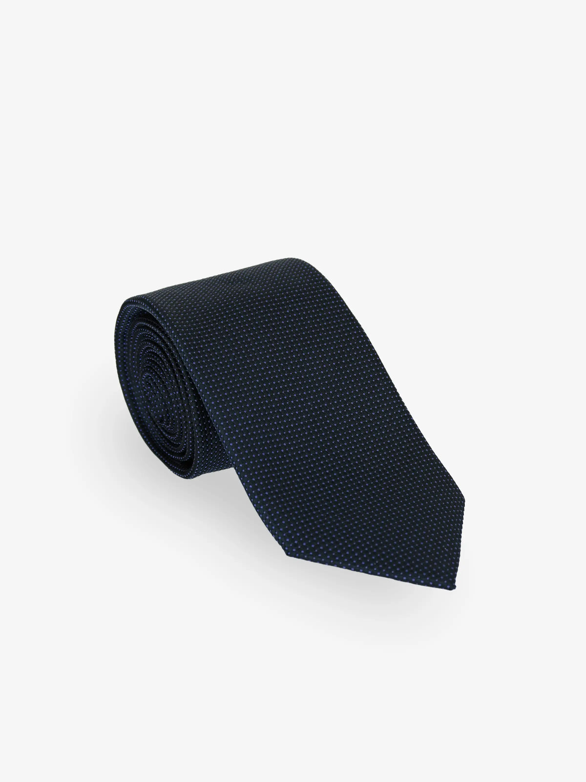 Cravate texturée marine - IZAC