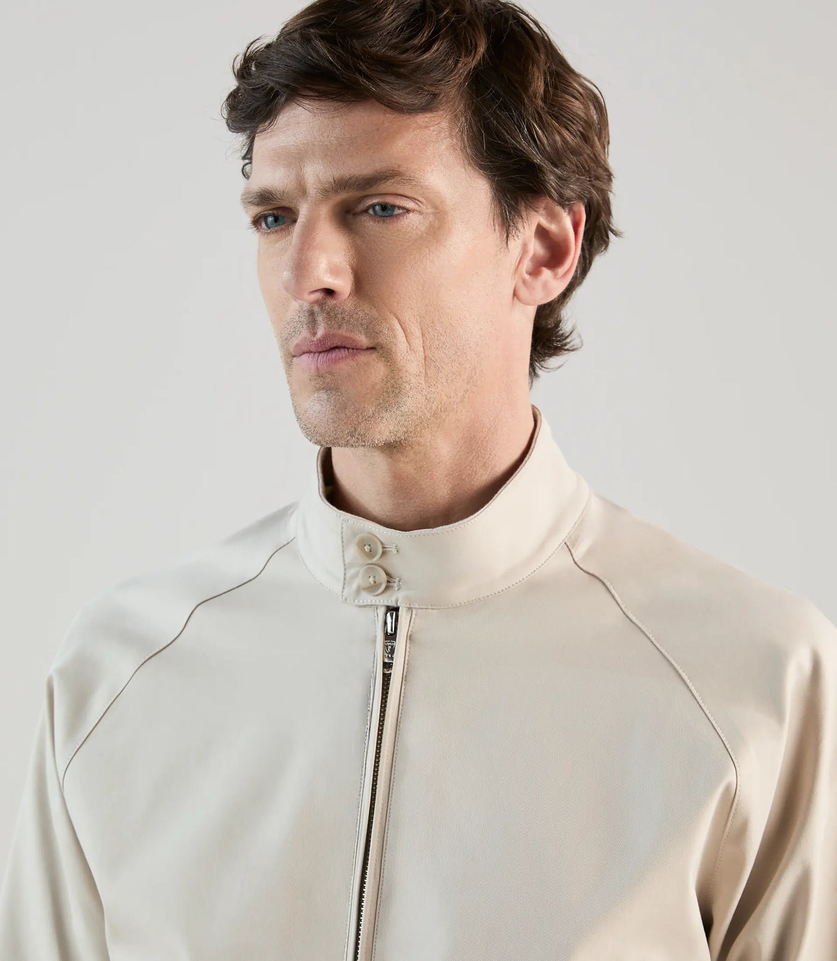 Blouson à manches raglan beige - IZAC