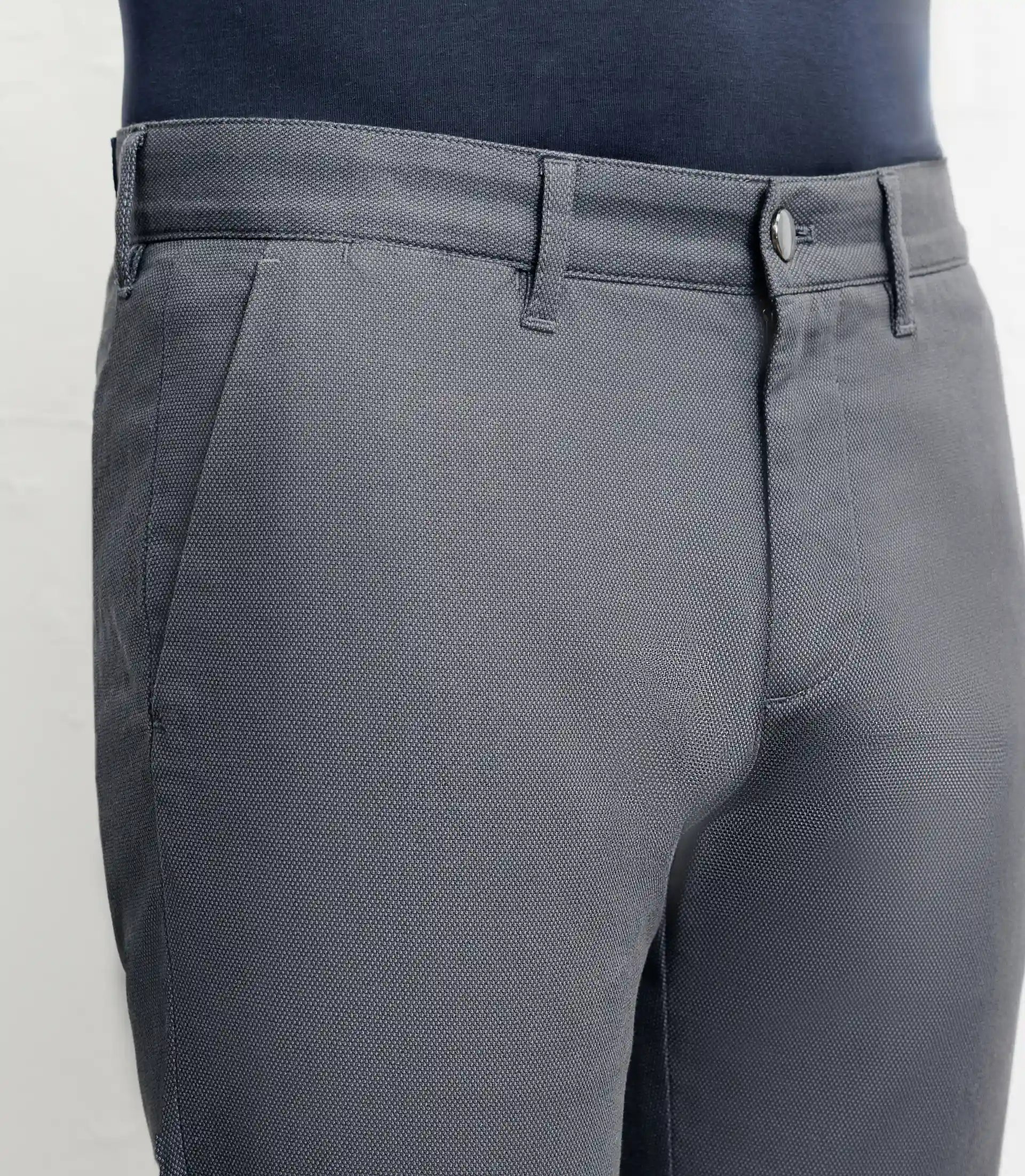 Pantalon armuré slim gris - IZAC