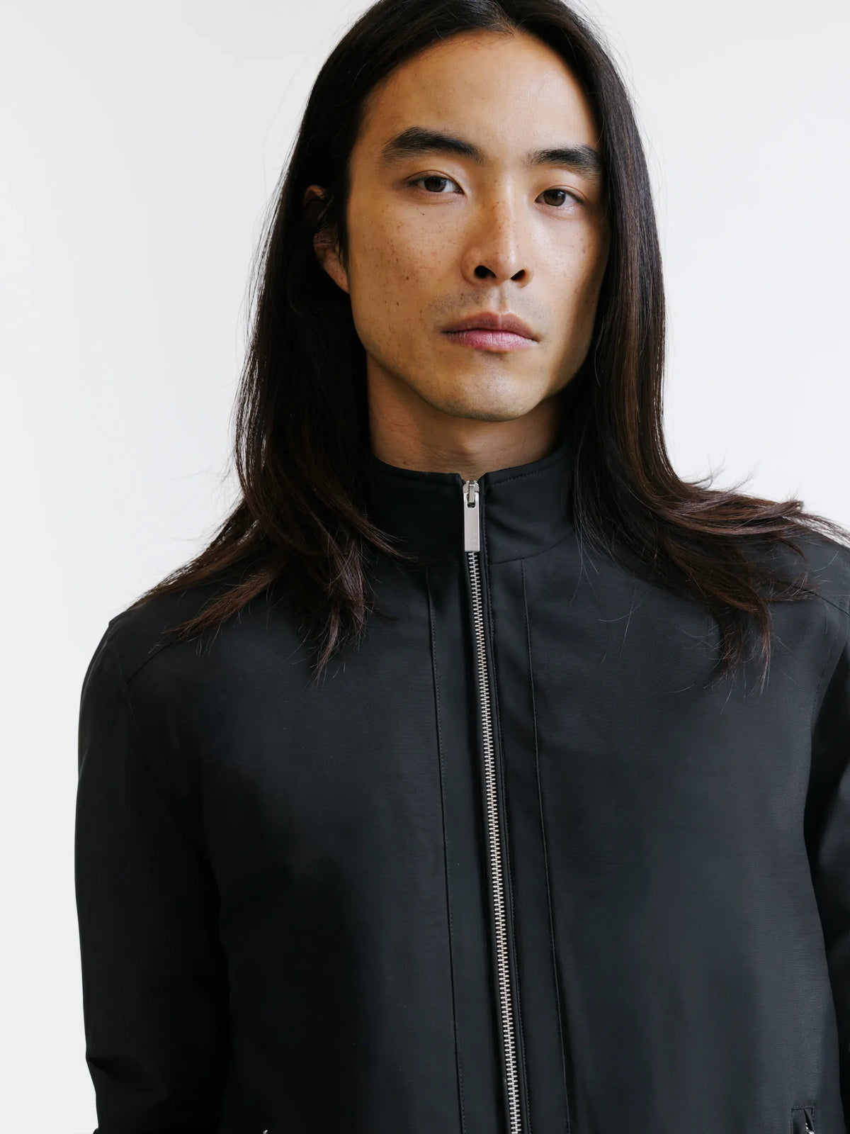 Blouson col montant noir - IZAC