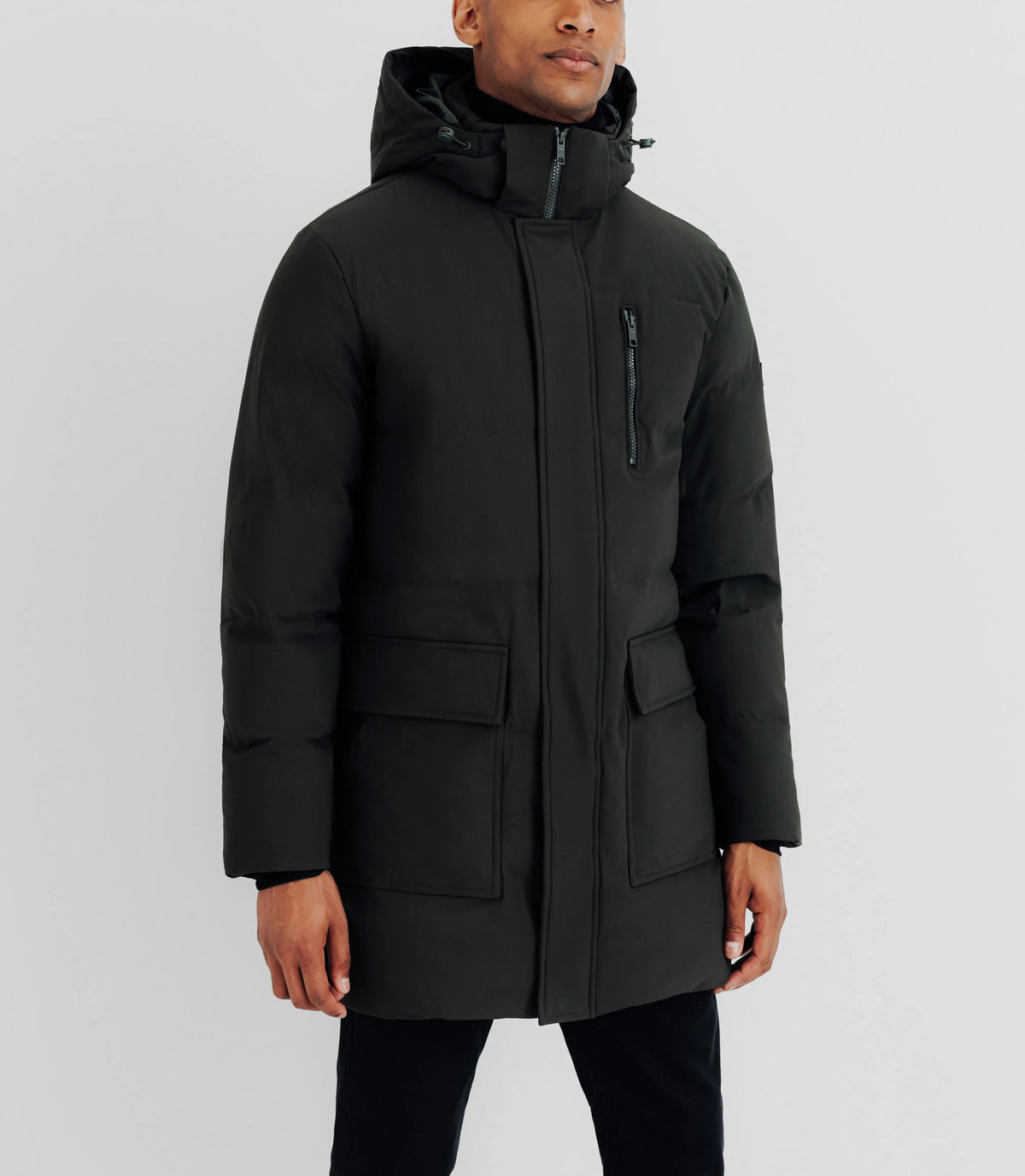 Parka longue kaki - IZAC