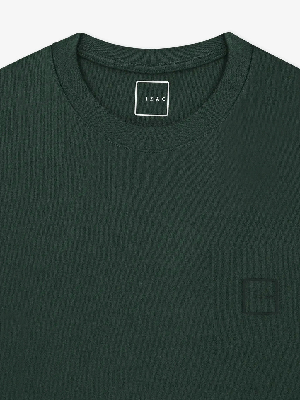 T-shirt à manches courtes oversize vert f - IZAC