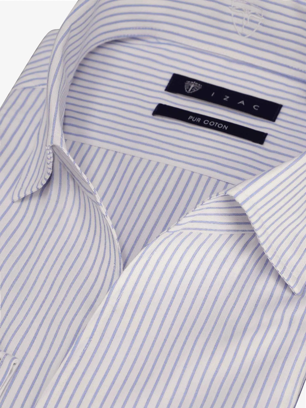 Chemise à rayures blanches - IZAC
