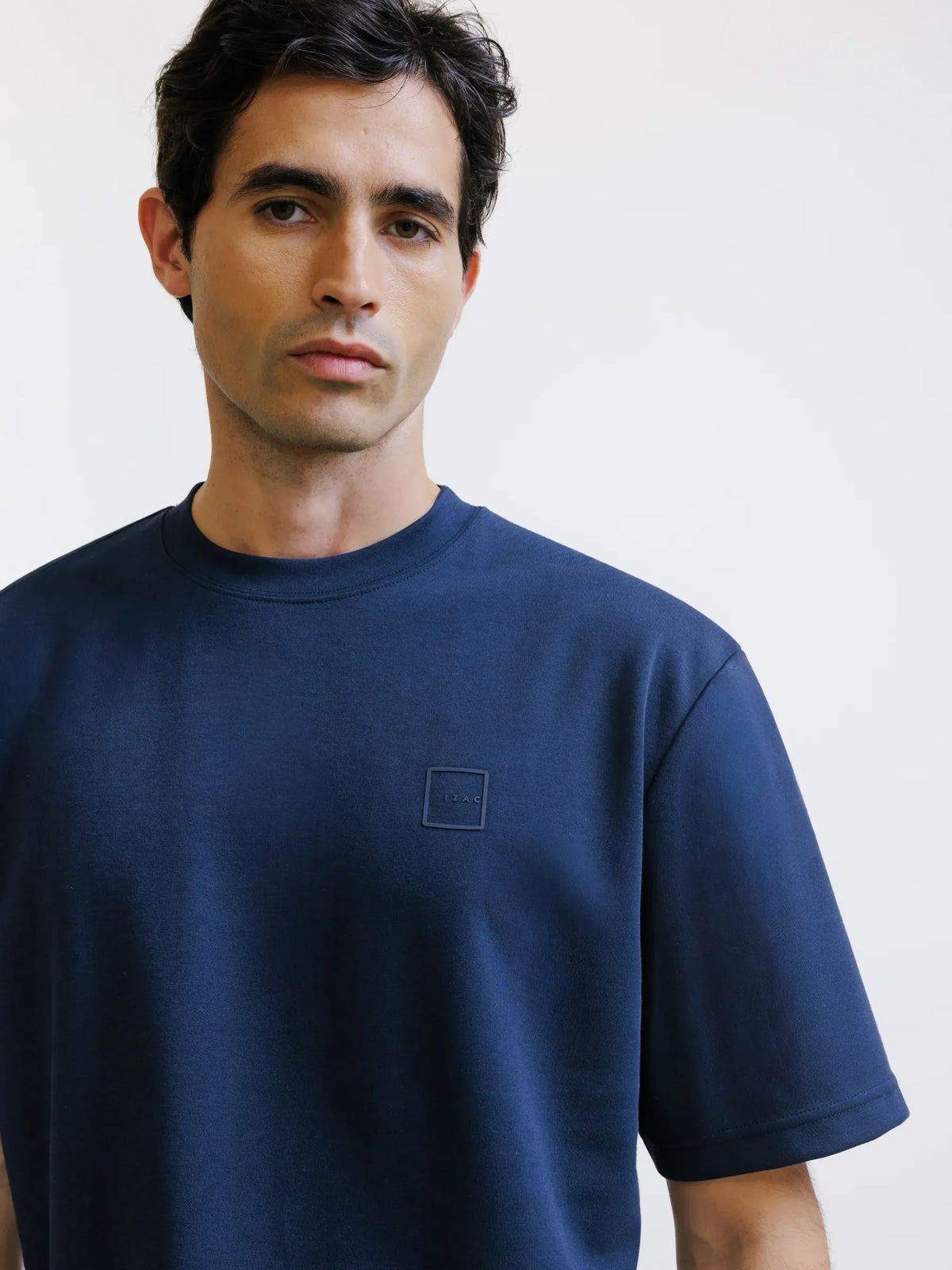 T-shirt oversize marine - IZAC