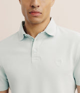 Polo piqué vert - IZAC