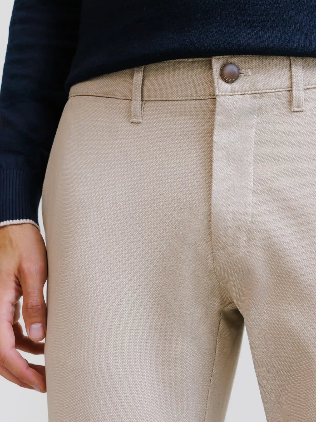 Pantalon armuré beige clair - IZAC