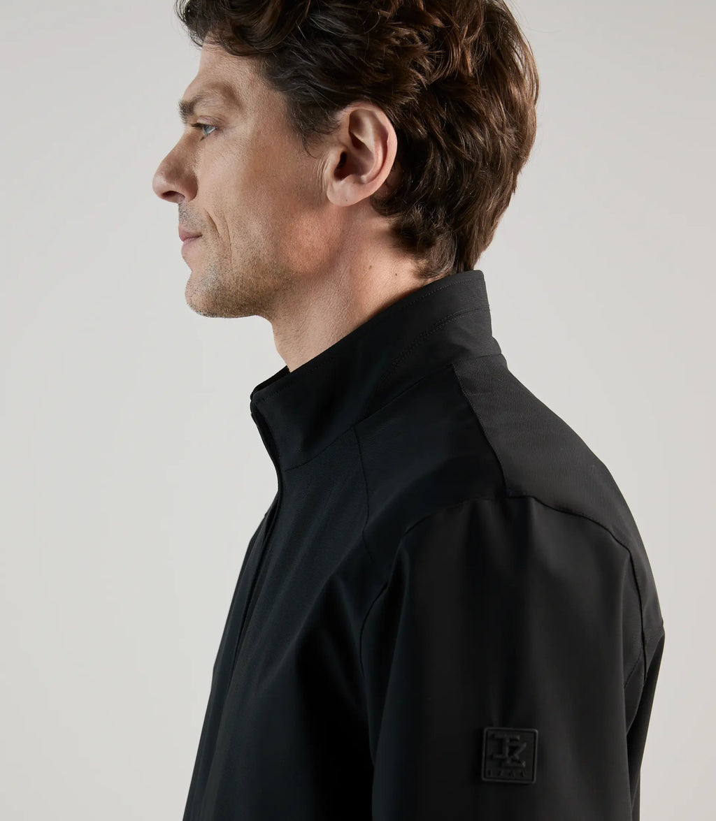 Blouson col montant noir - IZAC