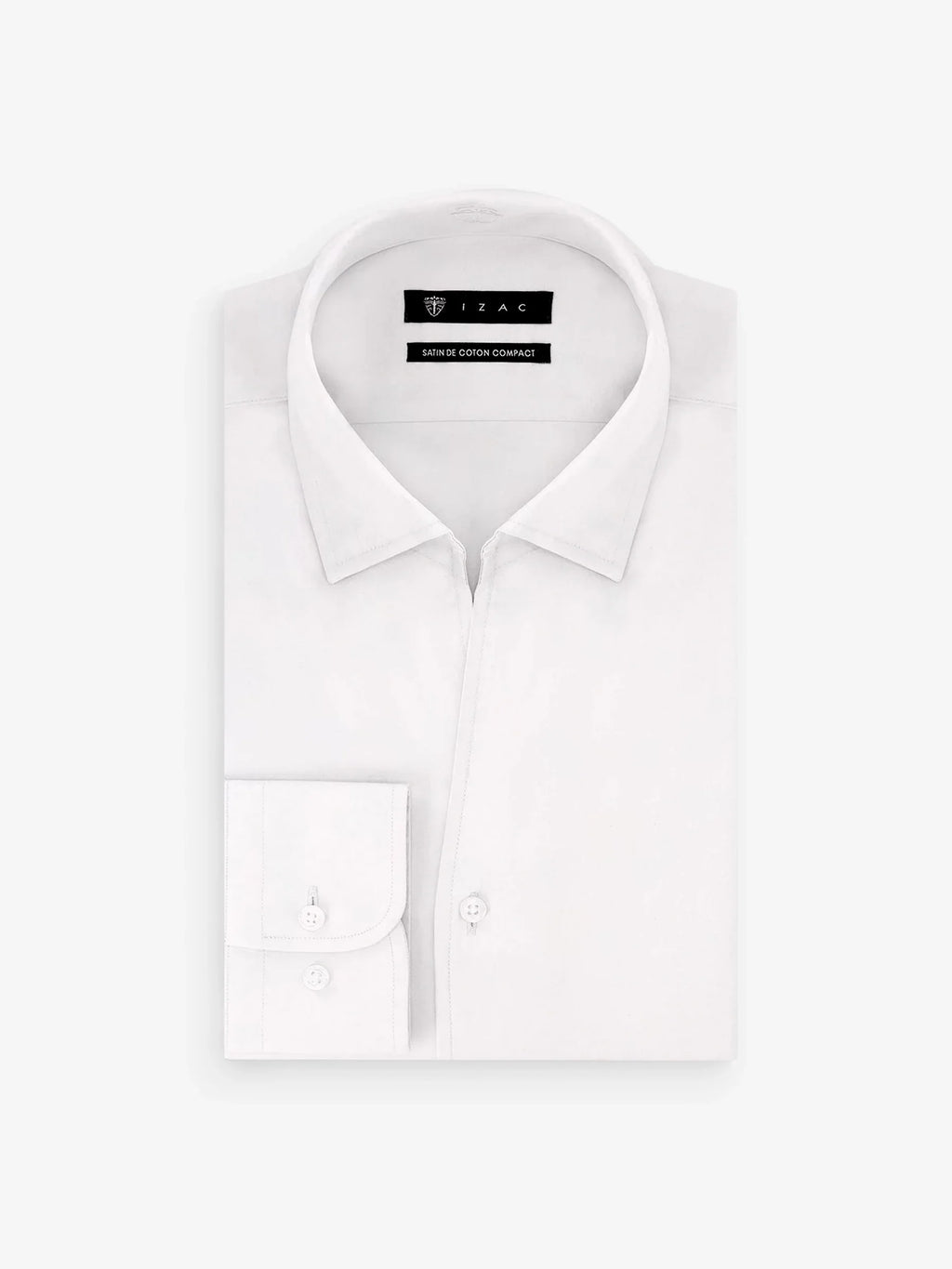 Chemise ville col ouvert blanche - IZAC