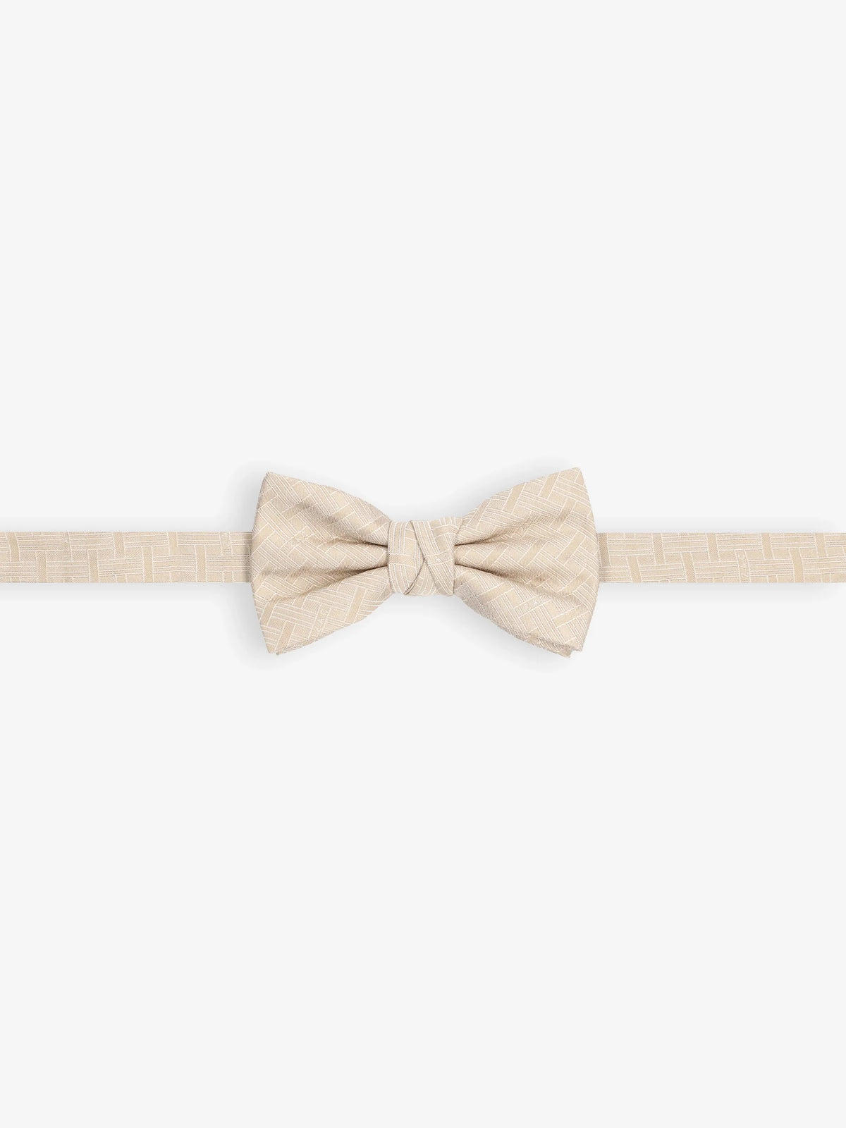Nœud papillon fantaisie beige - IZAC