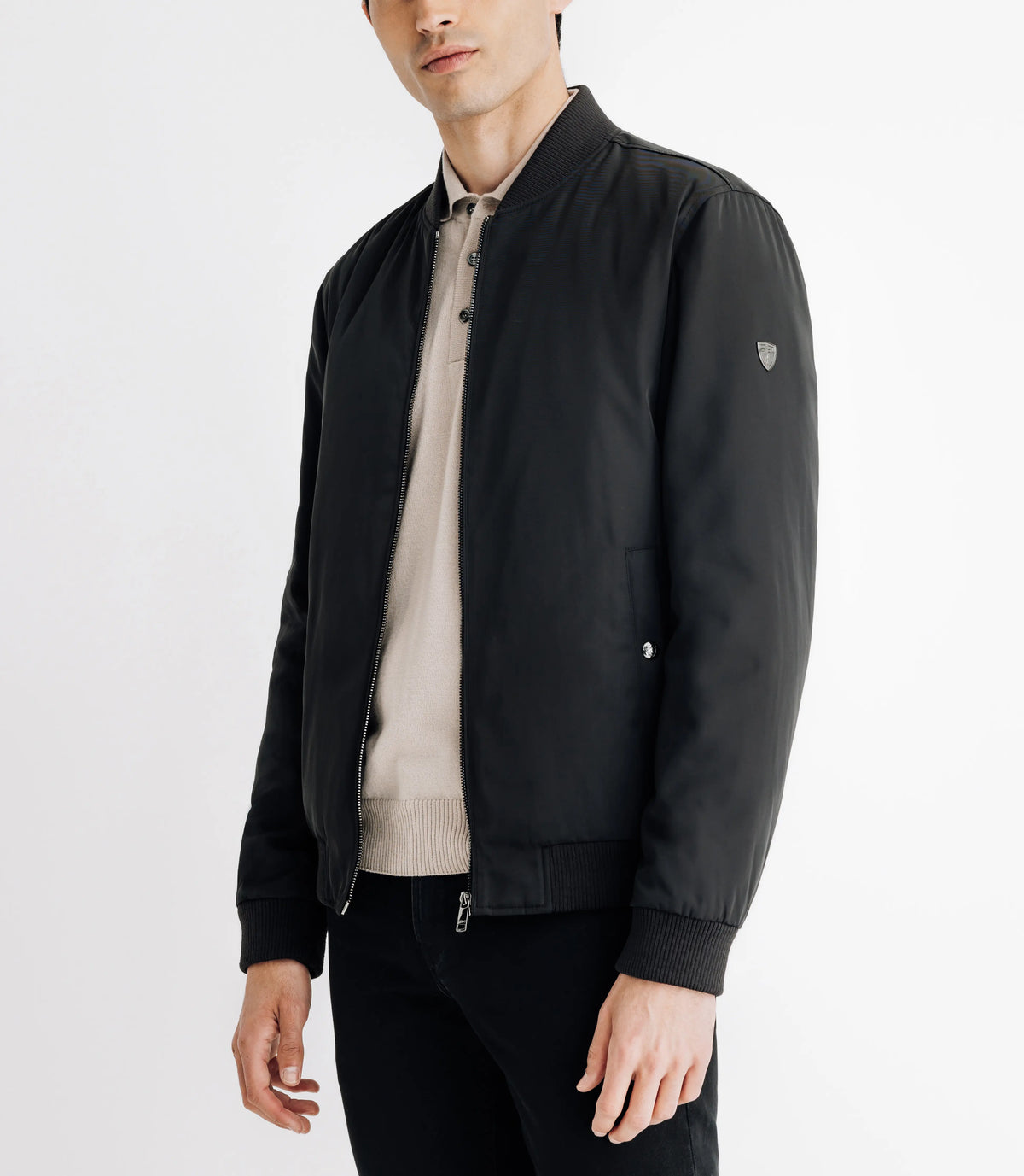 Blouson bomber noir - IZAC