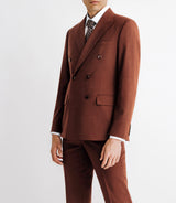 Costume croisé cannelle - IZAC