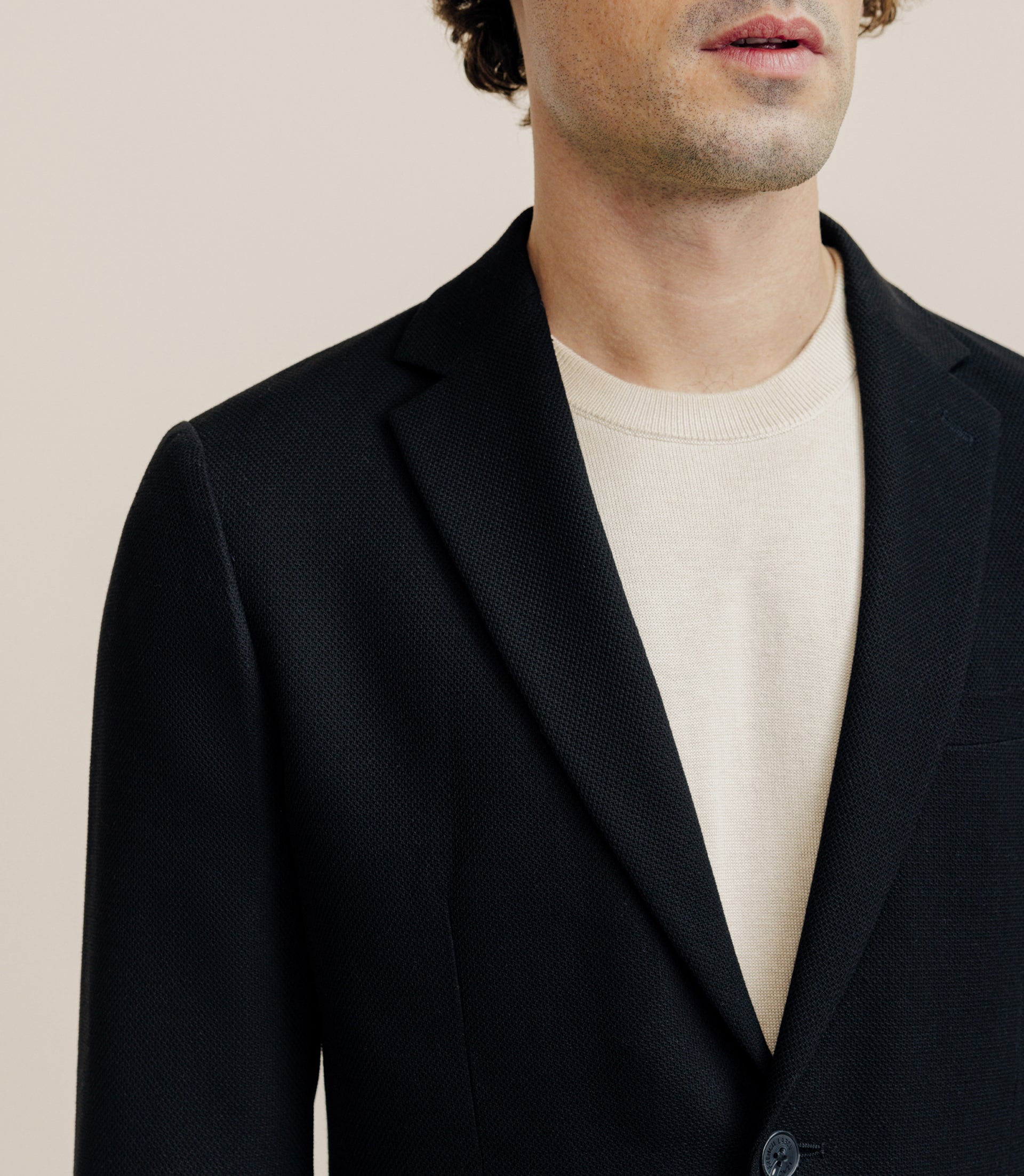 Veste casual armurée noire - IZAC