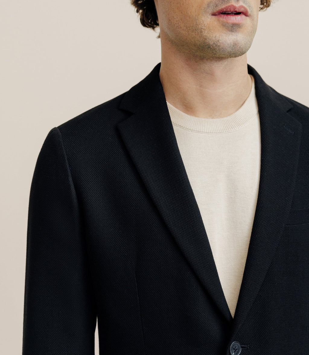 Veste casual armurée noire - IZAC