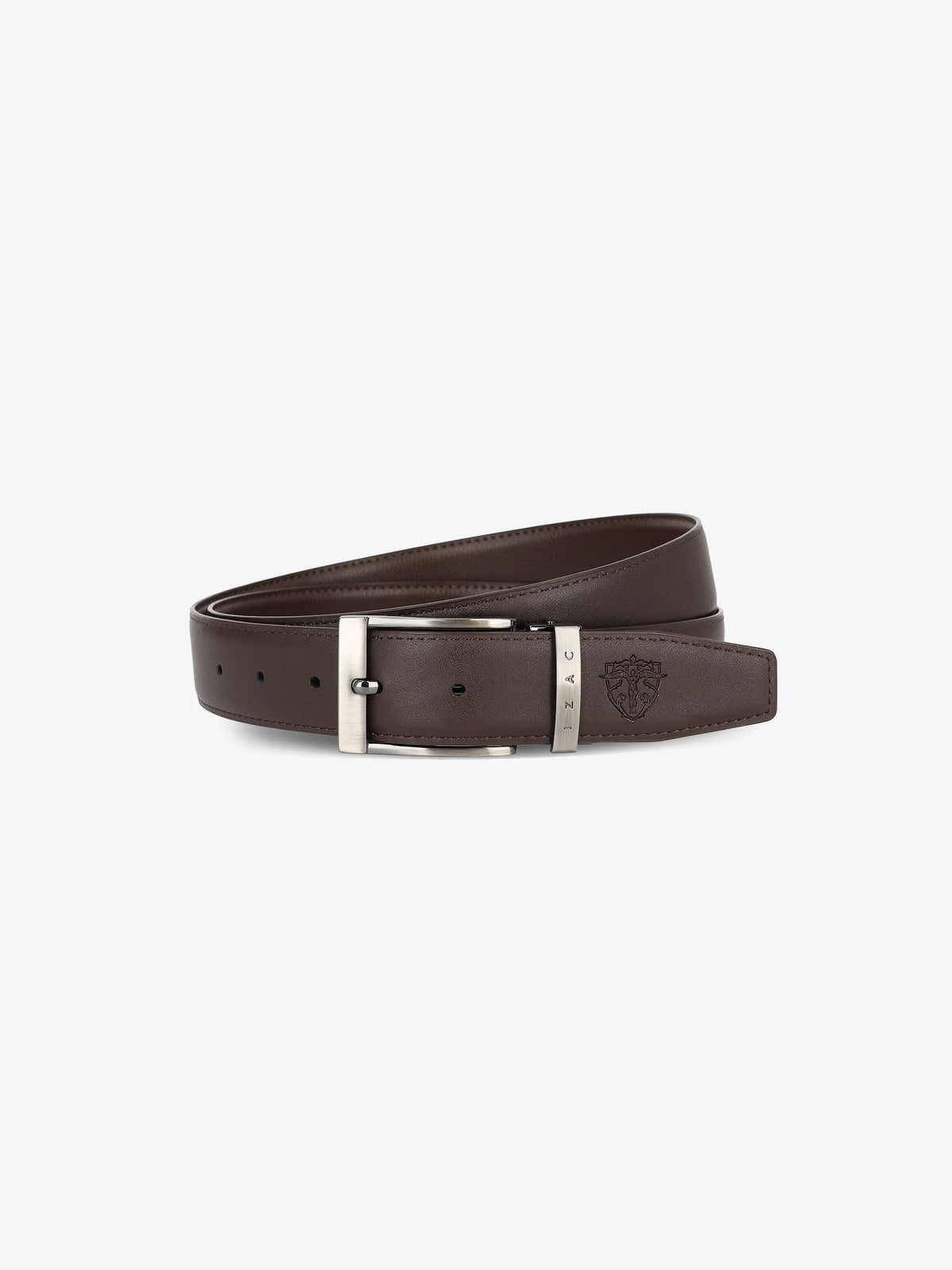 Ceinture réversible marron - IZAC
