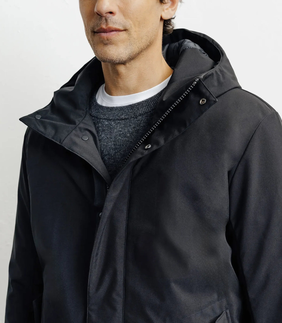 Parka sport noire - IZAC