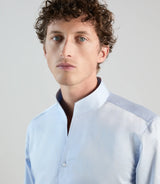 Chemise ville en coton ciel - IZAC