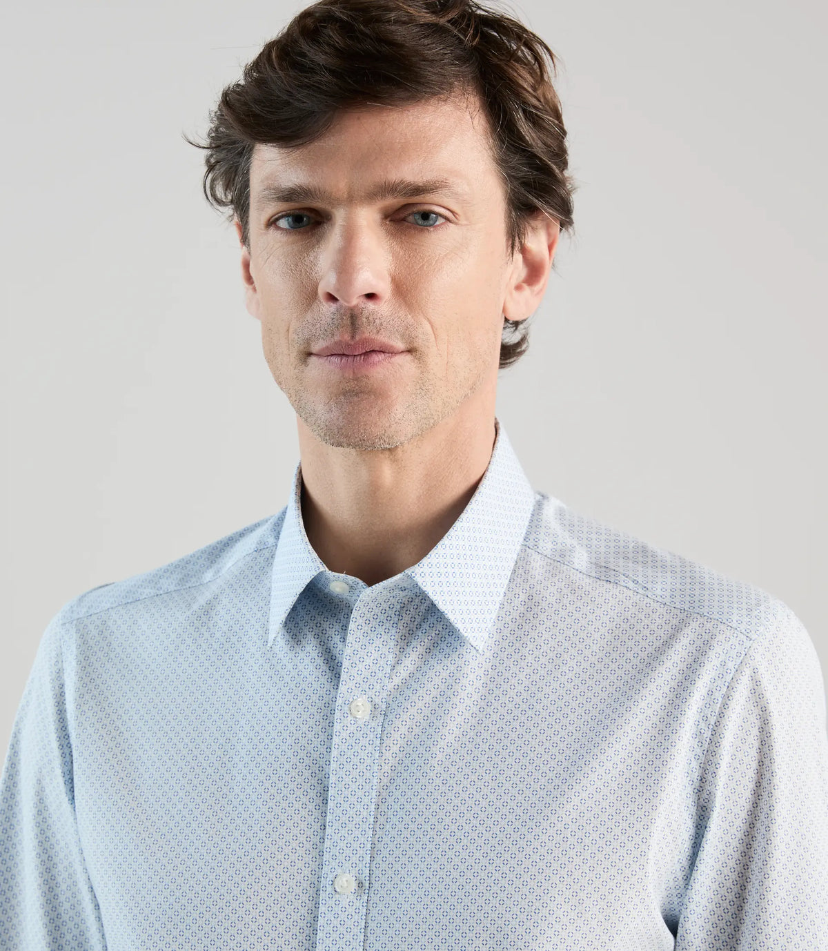 Chemise fantaisie ciel - IZAC
