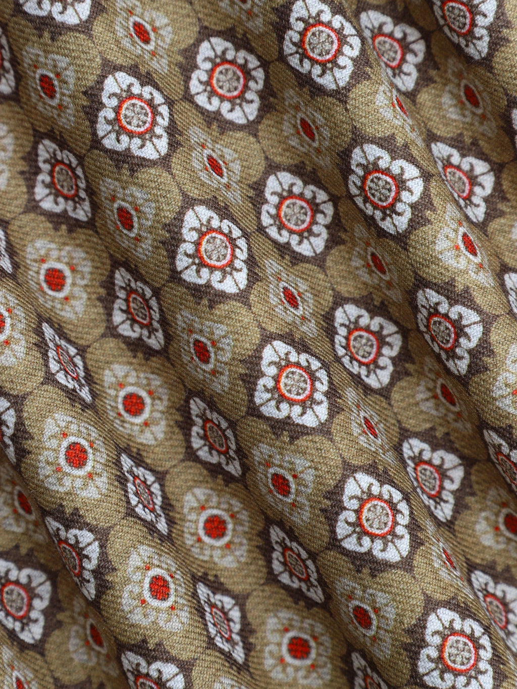 Pochette fantaisie marron - IZAC