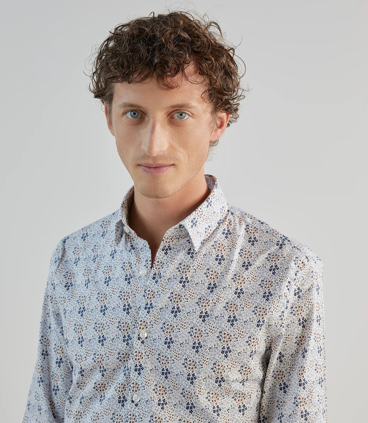 Chemise fantaisie blanche - IZAC