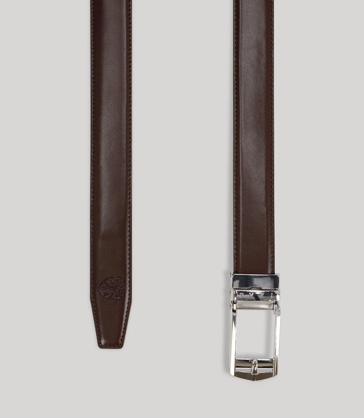 Ceinture à cliquet marron - IZAC