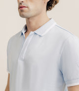 Polo zip ciel - IZAC