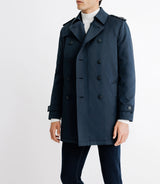 Manteau trench marine - IZAC