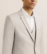 Costume 3 pièces cérémonie ajusté beige - IZAC