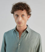 Chemise 100% lin lichen - IZAC