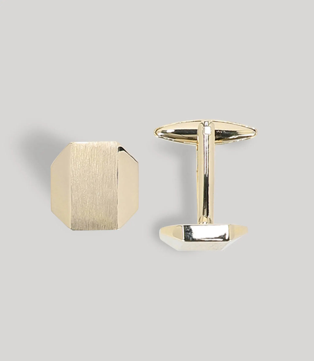 Boutons de manchette or - IZAC