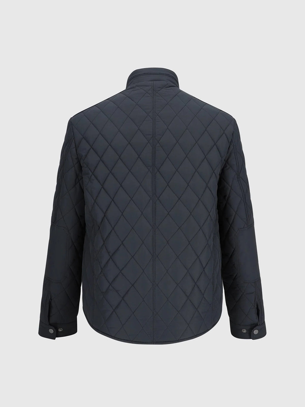 Blouson col motard marine - IZAC