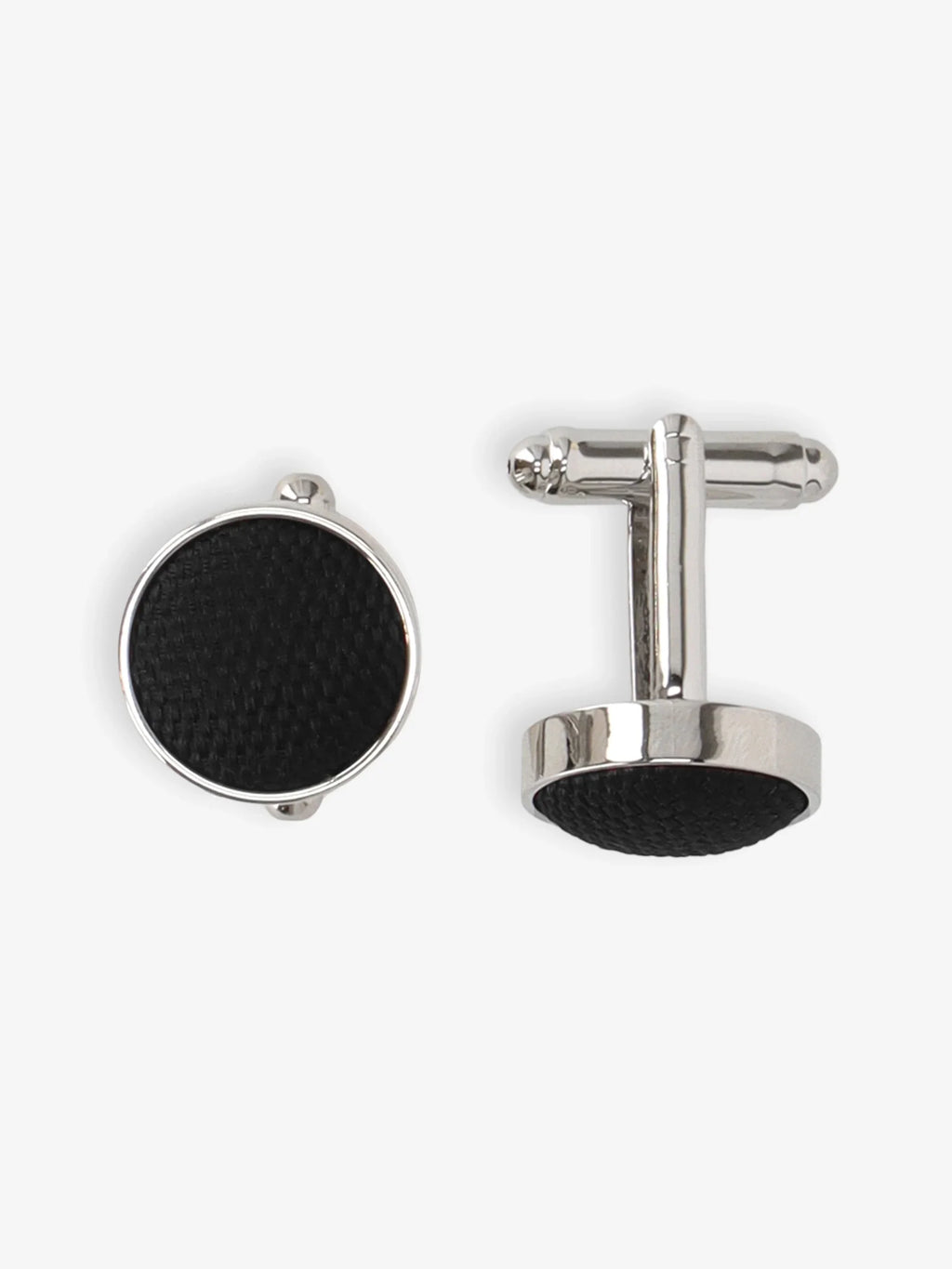 Boutons de manchettes noirs