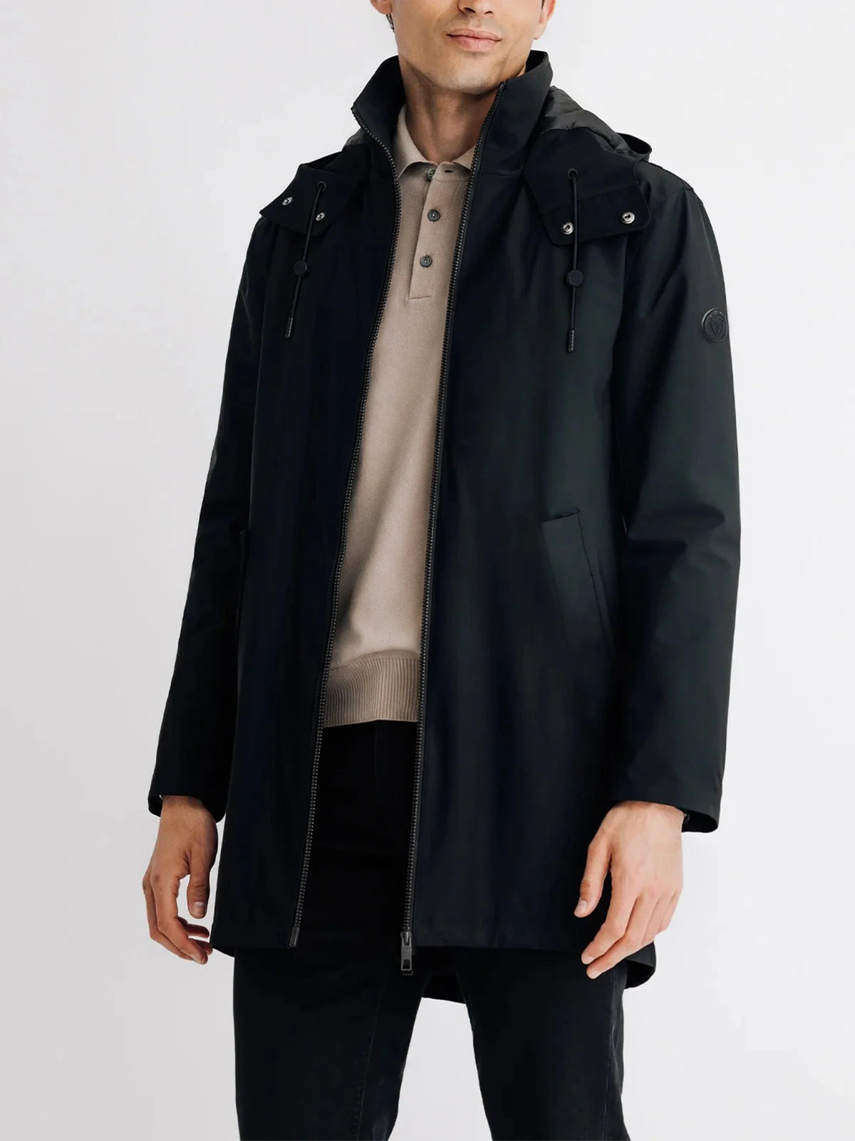 Parka légère noire - IZAC