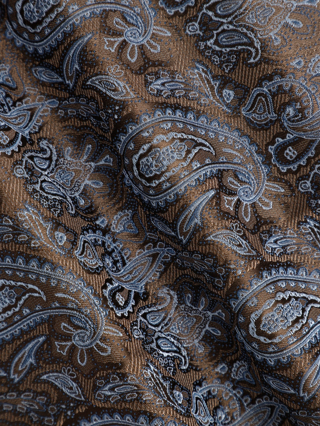 Pochette fantaisie marron - IZAC