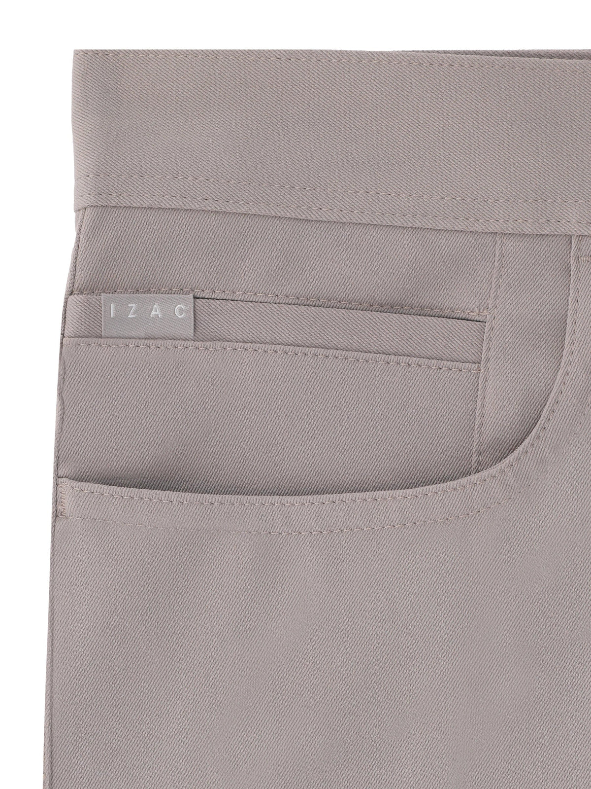 Pantalon 5 poches taupe - IZAC