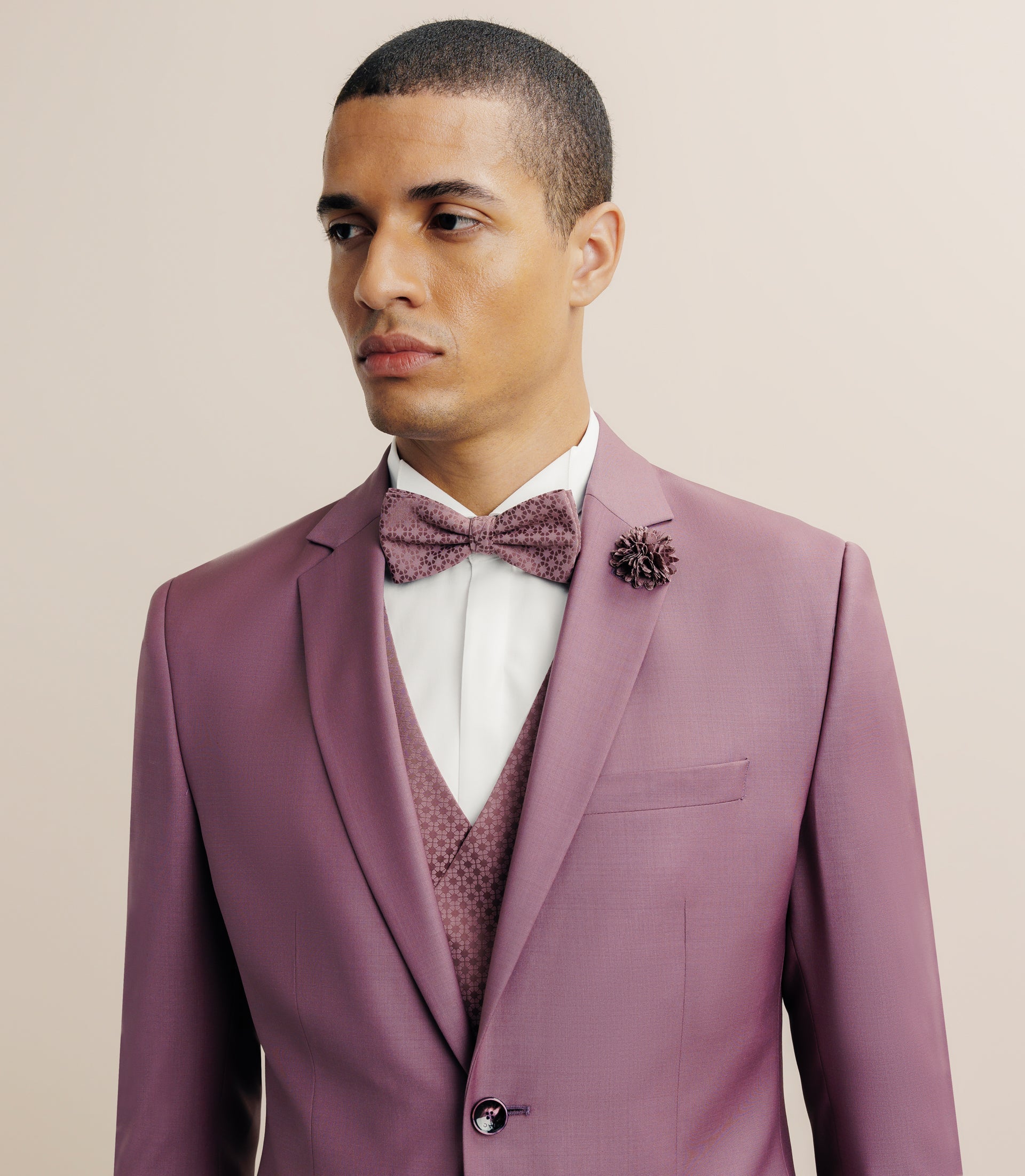 Costume 3 pièces violet - IZAC