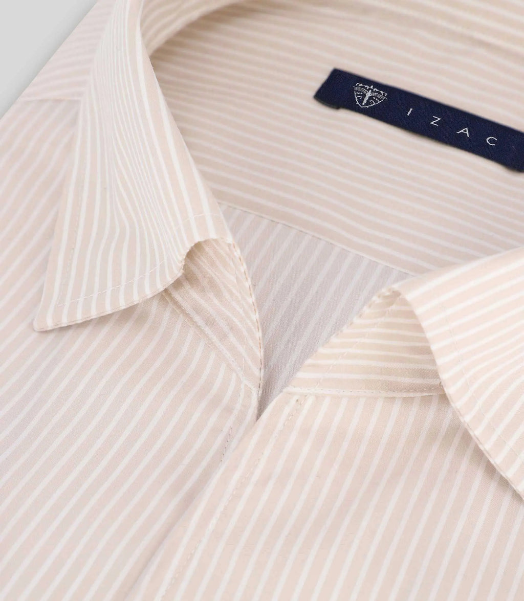 Chemise ville beige - IZAC