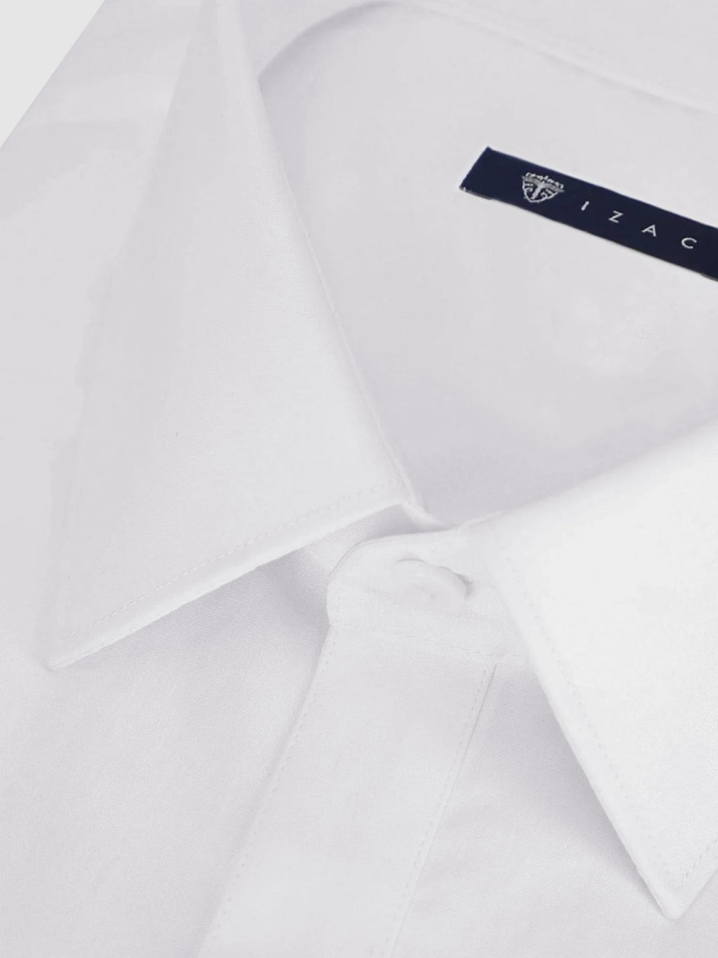 Chemise ville en coton blanche - IZAC
